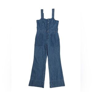 Aerie Denim Jumpsuit Overalls